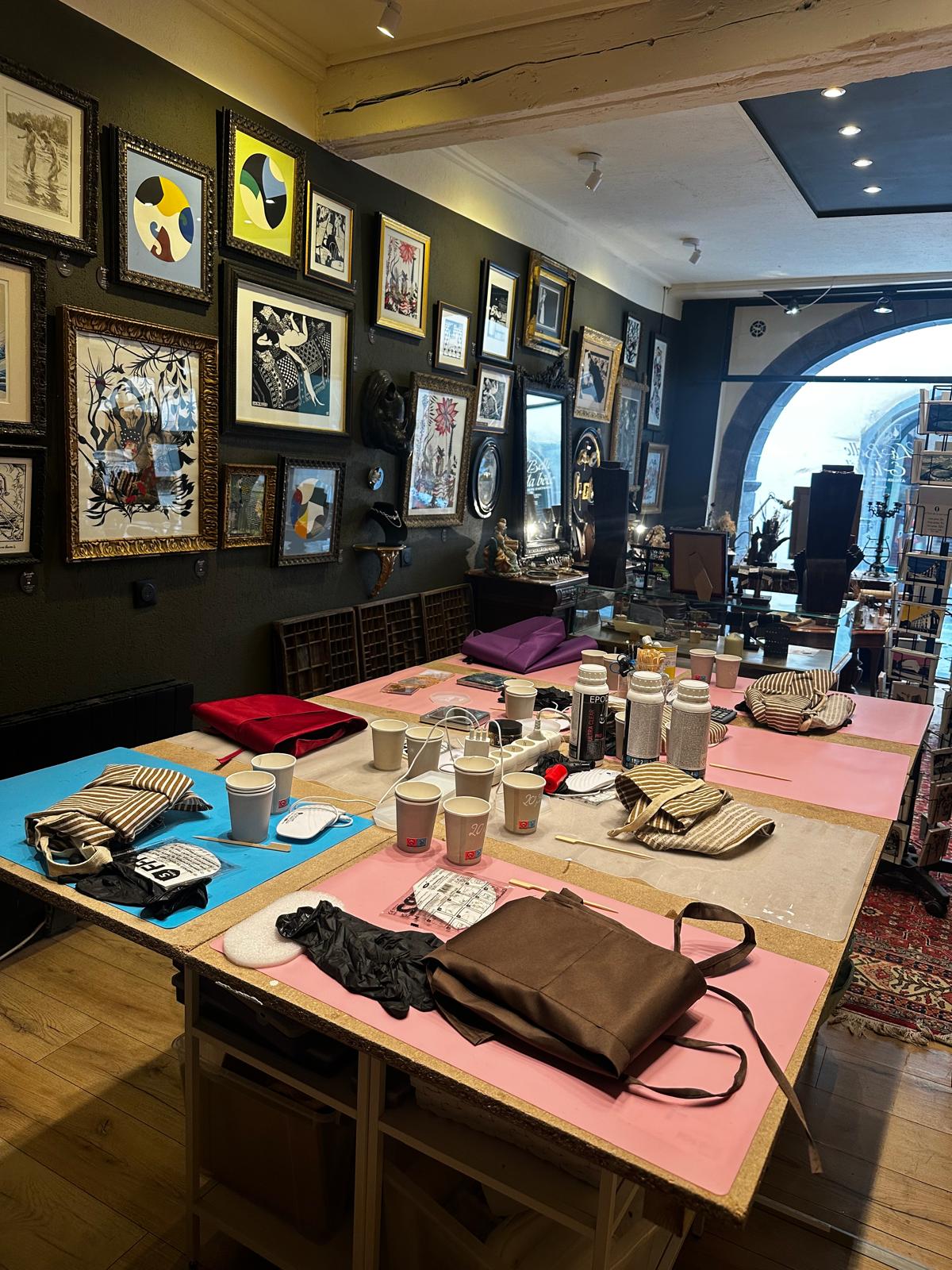 Atelier découverte résine époxy