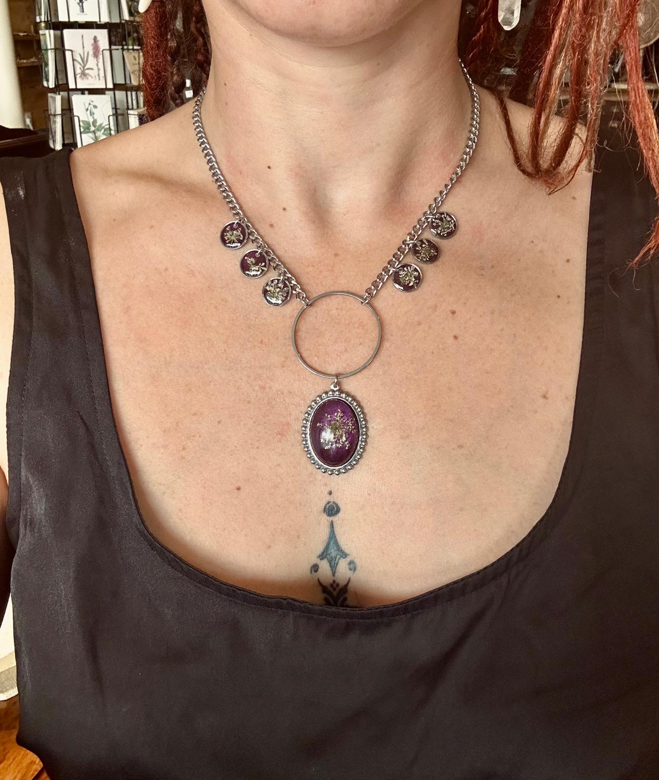 Collier Soheil porté